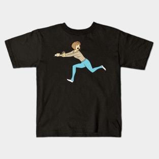 Run, Casey, Run Kids T-Shirt